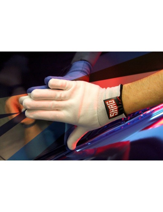 SHAGGLOVEL - Set de 2 gants "wet effect" pour covering L